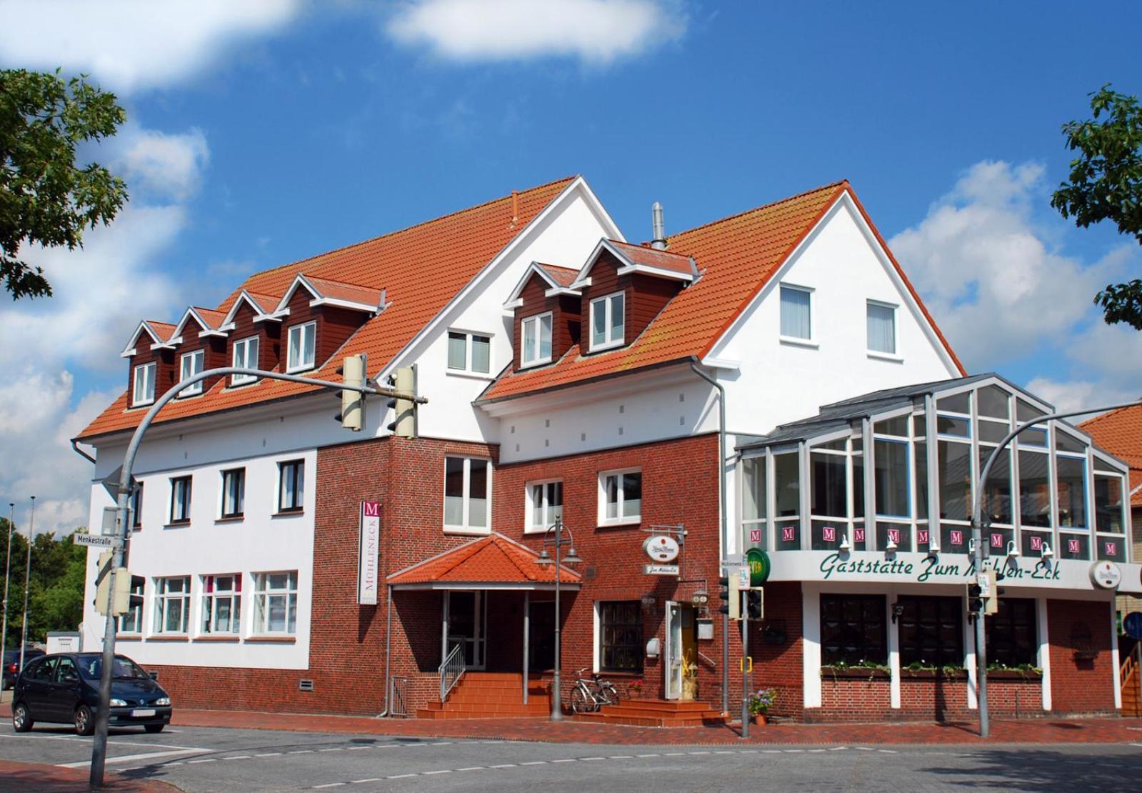 Hotel Muehleneck Schortens Exteriör bild